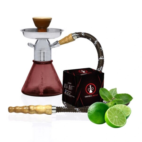 SR Regular Hookah Base for Rent | SR + Lemon Blast Hookah - Shisha Rent