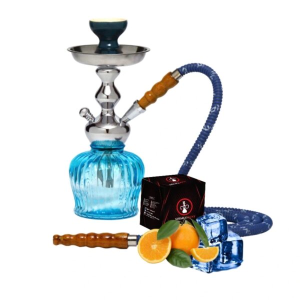SR Regular Hookah Base for Rent | Brain Freeze Orange