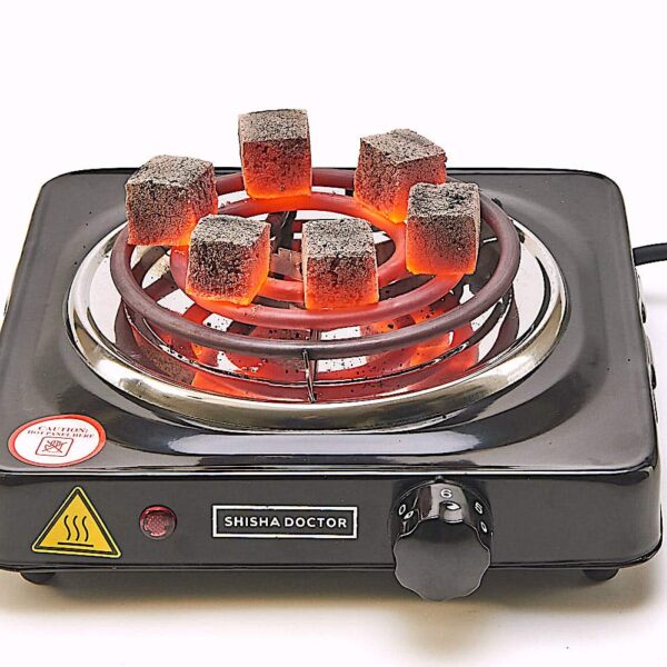 Electric Stove Coconut Charcoal Starter Hookah Control Long Cable